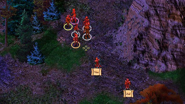 Jeśli obejdziesz dookoła górę, za którą czeka Albert, spotkasz na swojej drodze Vaxa i Zala [D] - Albert i jego pies | Rozdział 2 - zadania poboczne | Solucja Baldurs Gate - Baldurs Gate: Enhanced Edition - poradnik do gry