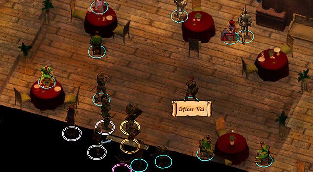 Po wejściu do Wesołego Żonglera, zostaniesz zagadnięty przez panią oficer Vai - Nagroda za bandytów od Vai | Rozdział 3 - zadania poboczne - Baldurs Gate: Enhanced Edition - poradnik do gry