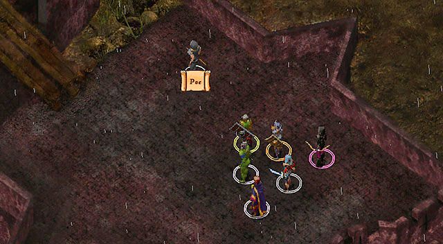 Na środku Mostu Firewine spotkasz barda, Poe [C] - Opowieść Poe o Firewine / Widmowi rycerze w Firewine | Rozdział 3 - zadania poboczne - Baldurs Gate: Enhanced Edition - poradnik do gry