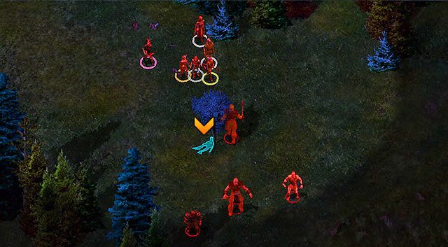 Wspomniane ogry zaczaiły się między drzewami [2] nieco na południe - Polowanie na Ogry | Rozdział 3 - zadania poboczne | Solucja Baldurs Gate - Baldurs Gate: Enhanced Edition - poradnik do gry