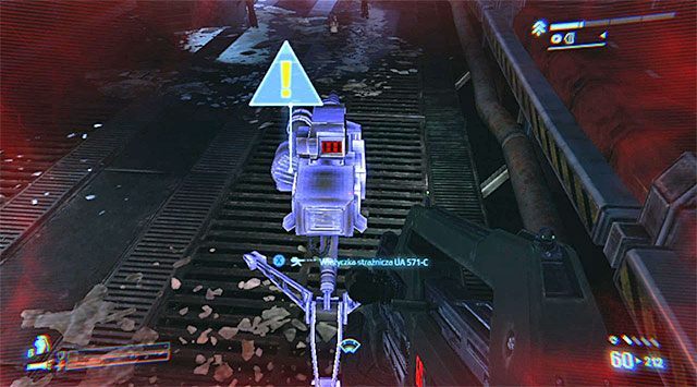 Ponownie musisz teraz wybrać się do korytarza oddzielającego klinikę i kostnicę, gdyż to właśnie tam znajdują się nieaktywne wieżyczki strażnicze - Odzyskaj wieżyczkę strażniczą, by bronić bazy wypadowej | Misja 4 - Pogrzebane nadzieje Hadleys Hope - Aliens: Colonial Marines - poradnik do gry