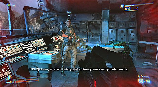 Kontynuuj prowadzenie ostrzału do momentu aż obcy zaprzestaną dalszych ataków - Wysłuchaj rozkazów Cruza cz.2 | Misja 4 - Pogrzebane nadzieje Hadleys Hope - Aliens: Colonial Marines - poradnik do gry