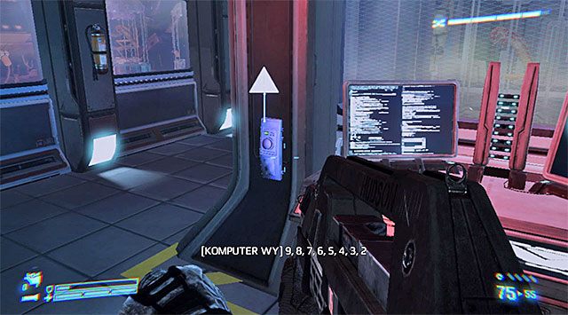 W sąsiednim pomieszczeniu przebywają uzbrojeni naukowcy - Znajdź i uratuj pojmanego marine | Misja 7 - Jeden pocisk - Aliens: Colonial Marines - poradnik do gry