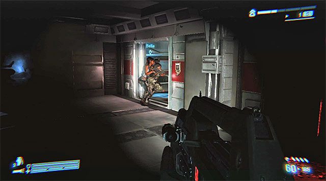 Kontynuuj eksplorację tego pokładu - Przedostań się do lądownika i ucieknij z Sephory | Misja 3 - Upadek Sulaco - Aliens: Colonial Marines - poradnik do gry