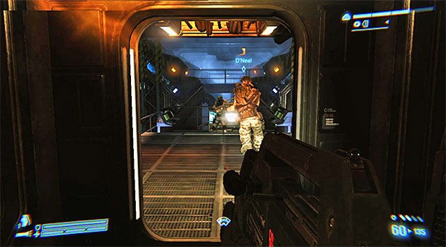 Możesz ruszać dalej - Przejdź przez sekcję inżynieryjną na pokład dowodzenia | Misja 2 - Bitwa o Sulaco - Aliens: Colonial Marines - poradnik do gry