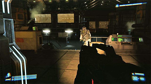 1 - Przejdź przez sekcję inżynieryjną na pokład dowodzenia | Misja 2 - Bitwa o Sulaco - Aliens: Colonial Marines - poradnik do gry