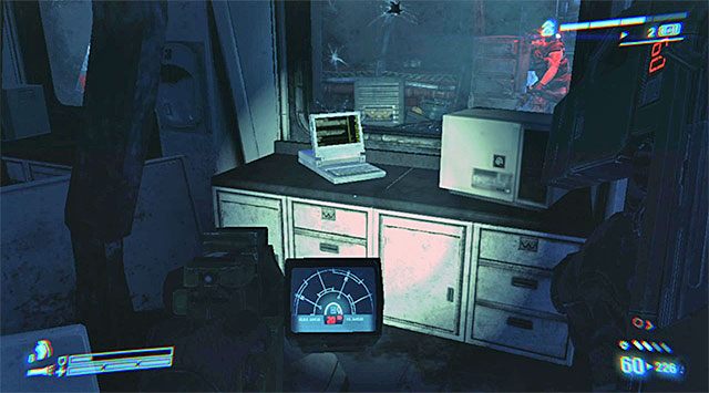 Przystąp do eksploracji kolonii (jeśli nie chcesz czekać aż ktoś otworzy wejście do budynku to sam skorzystaj z panelu kontrolnego) - Ruszaj na górę, do bazy wypadowej | Misja 4 - Pogrzebane nadzieje Hadleys Hope - Aliens: Colonial Marines - poradnik do gry