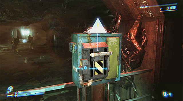 Niedługo po uaktywnieniu nowego punktu kontrolnego znajdziesz się w sekcji kanałów okupowanej przez kilku nowych uśpionych obcych - Wydostań się z kanałów | Misja 5 - Kruk | Aliens Colonial Marines - Aliens: Colonial Marines - poradnik do gry