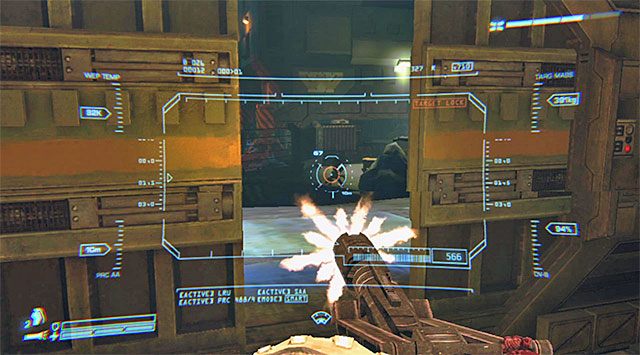 Zbliż się do wyjścia z magazynu - Uciekaj do windy z Bellą i ONealem | Misja 6 - Dla Belli - Aliens: Colonial Marines - poradnik do gry