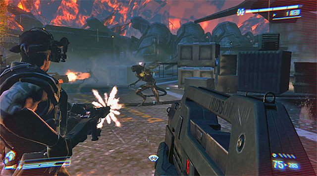 Zadanie to otrzymasz tuż po odłączeniu trzeciego z przewodów - Zabij pozostałe ksenosy | Misja 9 - Nadzieje w Hadleys Hope - Aliens: Colonial Marines - poradnik do gry