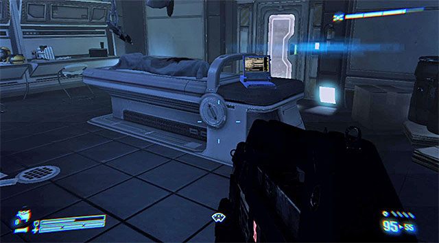 NAGRANIE 9/12 - Sekret jest w jednym ze słabiej oświetlonych pomieszczeń laboratoryjnych - Nagrania | Sekrety | Aliens Colonial Marines - Aliens: Colonial Marines - poradnik do gry