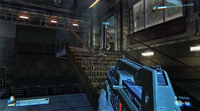 Możesz już wyruszyć śladem Keyesa - Odzyskaj czarną skrzynkę Sulaco | Misja 1 - SOS | Aliens Colonial Marines - Aliens: Colonial Marines - poradnik do gry