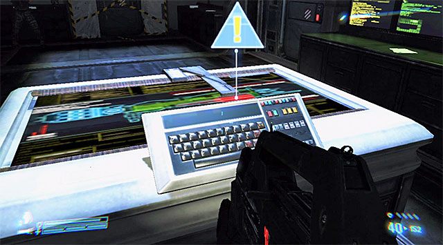 Bądź gotowy do pozbycia się co najmniej jednego ksenomorfa, który może przebić się przez szybę jeszcze przed opuszczeniem zasłon - Odzyskaj czarną skrzynkę Sulaco | Misja 1 - SOS | Aliens Colonial Marines - Aliens: Colonial Marines - poradnik do gry