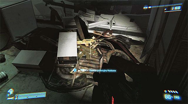 Skorzystaj z odblokowanego przez ONeala przejścia - Dostań się do wieży przekaźnikowej i odnajdź Bellę oraz Reid | Misja 5 - Kruk - Aliens: Colonial Marines - poradnik do gry