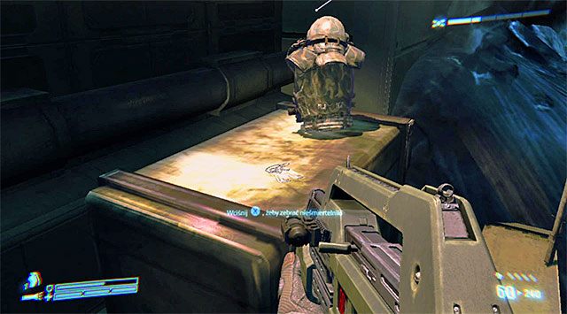 Po opuszczeniu jaskiń w pierwszej kolejności radzę zainteresować się pokazaną na screenie 1 prawą dróżką - Przedostań się do stacji Weyland-Yutani, by uratować Bellę | Misja 7 - Jeden pocisk - Aliens: Colonial Marines - poradnik do gry