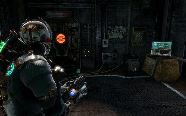 Po prawej, zaraz po opuszczeniu windy, która się zerwała i spadła na sam dół - Rozdział 5 | Sekrety | Dead Space 3 - Dead Space 3 - poradnik do gry