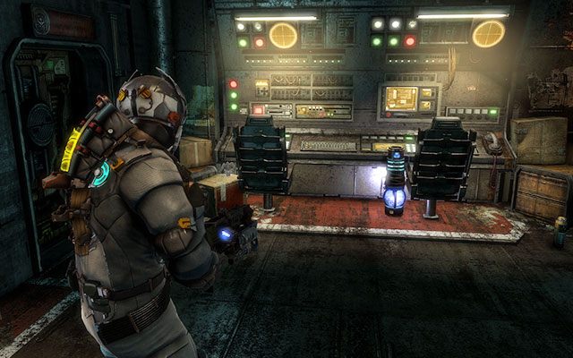 W pomieszczeniu, gdzie zostaniesz ponownie zamknięty na dłuższą chwilę - Rozdział 5 | Sekrety | Dead Space 3 - Dead Space 3 - poradnik do gry