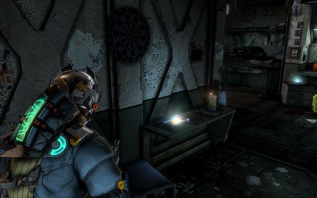 Na półce po lewej stronie, na piętrze 2 (tylko w jednej windzie możesz wybrać piętro) - Rozdział 5 | Sekrety | Dead Space 3 - Dead Space 3 - poradnik do gry
