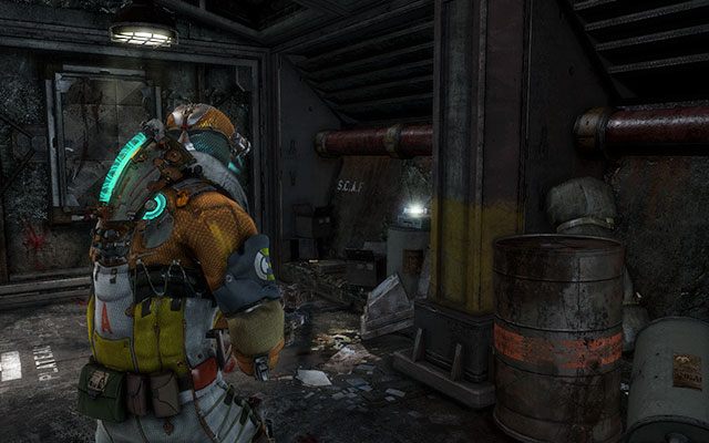 Na beczce, naprzeciwko wejścia do windy - Rozdział 11 (1) | Sekrety | Dead Space 3 - Dead Space 3 - poradnik do gry