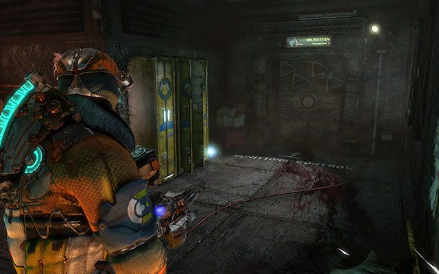 Tuż przed wejściem do pomieszczenia z Nekromorfami, po lewej stronie zaraz za szafkami - Rozdział 11 (1) | Sekrety | Dead Space 3 - Dead Space 3 - poradnik do gry
