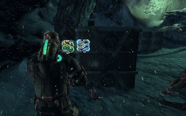 Za skrzynią po prawej stronie, zaraz przed wejściem do części geologicznej - Rozdział 14 (2) | Sekrety | Dead Space 3 - Dead Space 3 - poradnik do gry