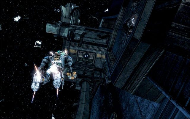 W skrzyni wewnątrz magazynu, który znajduje się za ogromnym kawałkiem statku z cyfrą 6 - Rozdział 4 (2) | Sekrety | Dead Space 3 - Dead Space 3 - poradnik do gry