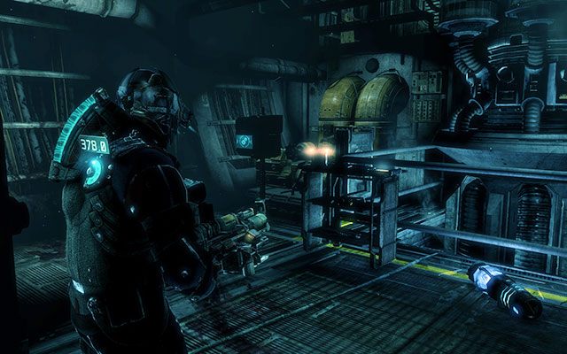 Na szafce tuż obok generatora - Rozdział 4 (2) | Sekrety | Dead Space 3 - Dead Space 3 - poradnik do gry
