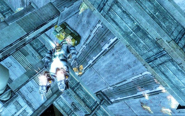 Powinieneś zauważyć tam skrzynię, wewnątrz której znajdziesz ulepszenie - Rozdział 4 (2) | Sekrety | Dead Space 3 - Dead Space 3 - poradnik do gry