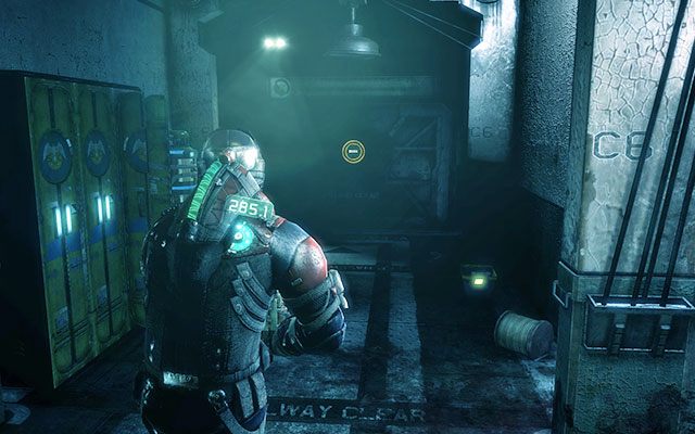 Po zejściu niżej ponownie zaskoczy was Nekromorf - Restore oxygen to the ship | C.M.S. Brusilov - zadanie kooperacyjne - Dead Space 3 - poradnik do gry