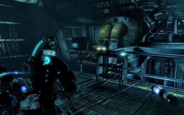 Dotrzecie do pomieszczenia, gdzie będziecie mogli uruchomić napływ tlenu w statku - Restore oxygen to the ship | C.M.S. Brusilov - zadanie kooperacyjne - Dead Space 3 - poradnik do gry