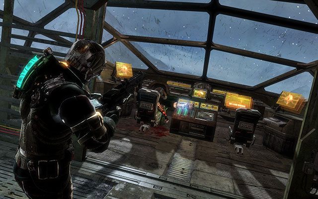 Znajdziesz się tuż przed kokpitem - Prolog - Beginnings | 1 - Prolog / Rude Awakening | Dead Space 3 - Dead Space 3 - poradnik do gry