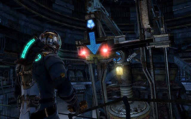 Wokół generatora znajdziesz trzy ogromne mechanizmy - Restore power to ship | 3 - The Lost Flotilla | Dead Space 3 - Dead Space 3 - poradnik do gry