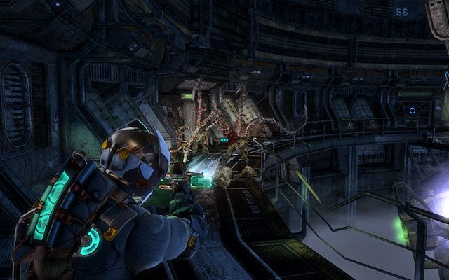 Postępuj identycznie z każda kolejną częścią - Restore power to ship | 3 - The Lost Flotilla | Dead Space 3 - Dead Space 3 - poradnik do gry