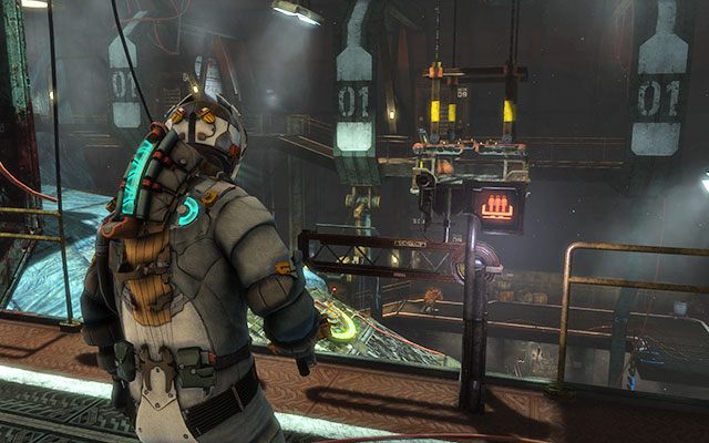 Wróć na górę, uważając na kolejną falę Nekromorfów - Craft a remote relay | 6 - Repair to Ride | Dead Space 3 - Dead Space 3 - poradnik do gry