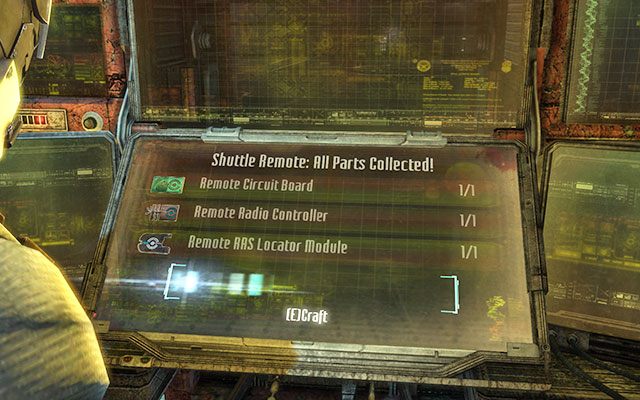 Wróć do windy towarowej i udaj się na górę - Craft a remote relay | 6 - Repair to Ride | Dead Space 3 - Dead Space 3 - poradnik do gry
