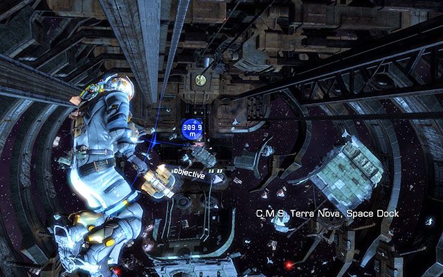 Zostaniesz wyrzucony w przestrzeń kosmiczną - Release the shuttle | 6 - Repair to Ride | Dead Space 3 - Dead Space 3 - poradnik do gry