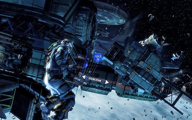 Czas zdobyć nagrania z informacjami na temat drogi, którą należy lecieć - Collect 3 S.C.A.F. flight recorders | 7 - Mayhem | Dead Space 3 - Dead Space 3 - poradnik do gry