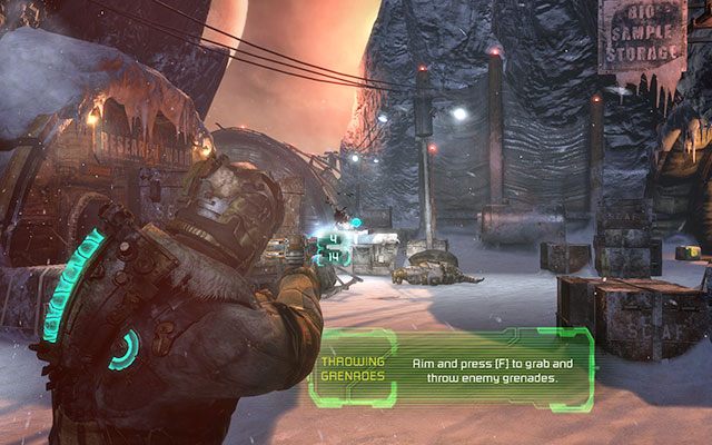 Udaj się w lewo do drabiny, po której zejdź na dół - 10 - Now We Know - Locate the Experiment Facility | 10, 11 - Now We Know / Signal Hunting - Dead Space 3 - poradnik do gry