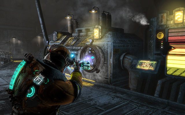 Aby ustawić pełną moc grzania musisz odkręcać grzałki w odpowiedniej kolejności - Adjust the heaters | 10, 11 - Now We Know / Signal Hunting | Dead Space 3 - Dead Space 3 - poradnik do gry