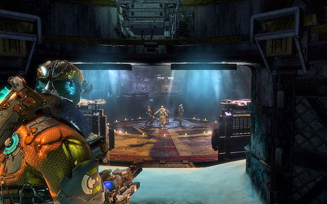 Zjedź winda na dół i udaj się do wyjścia z ośrodka - Collect the Probe components | 10, 11 - Now We Know / Signal Hunting - Dead Space 3 - poradnik do gry