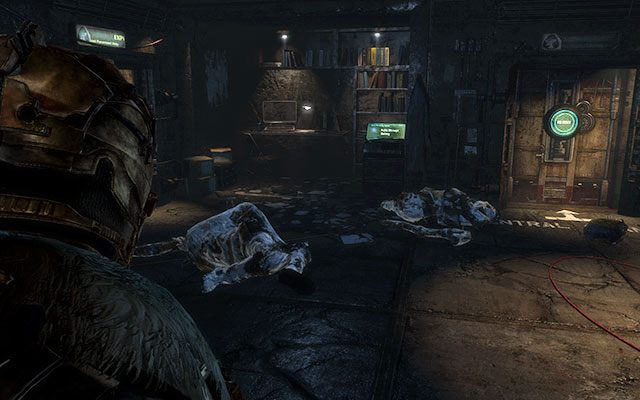 Przejdź dalej do windy, która zabierze Cię na dół - Supply Depot - Find the stashed supplies | Zadania poboczne - inne - Dead Space 3 - poradnik do gry