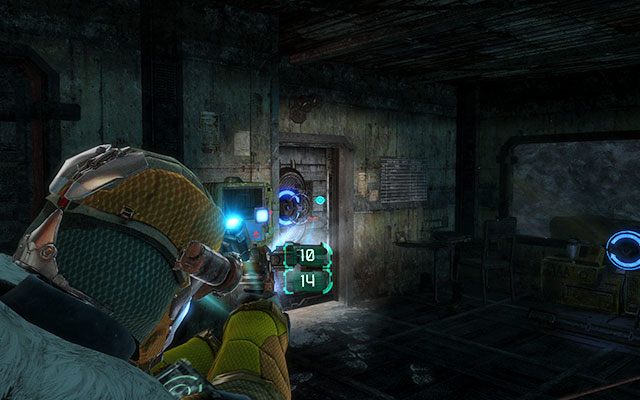 Wewnątrz mijanego budynku, w szafce po prawej tuż przy wejściu - Rozdział 13 | Sekrety | Dead Space 3 - Dead Space 3 - poradnik do gry