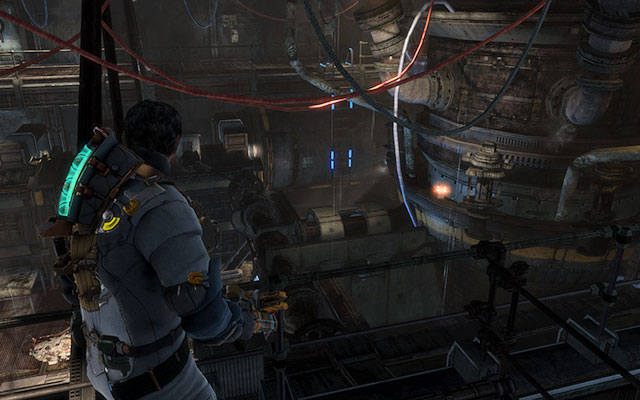 Na krawędzi ogromnego generatora w pomieszczeniu z dwoma pompami - Rozdział 9 | Sekrety | Dead Space 3 - Dead Space 3 - poradnik do gry