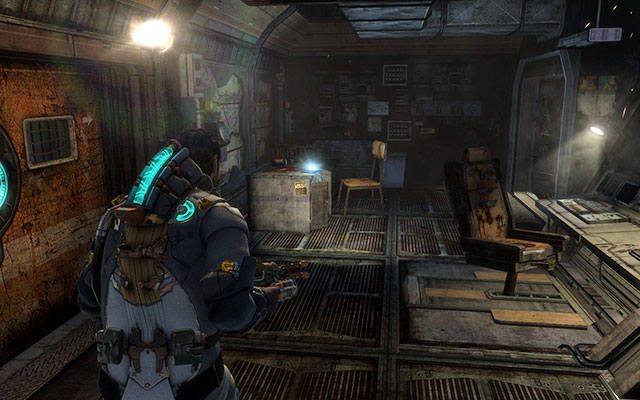 Na stoliku wewnątrz pokoju kontrolnego pompowni - Rozdział 9 | Sekrety | Dead Space 3 - Dead Space 3 - poradnik do gry