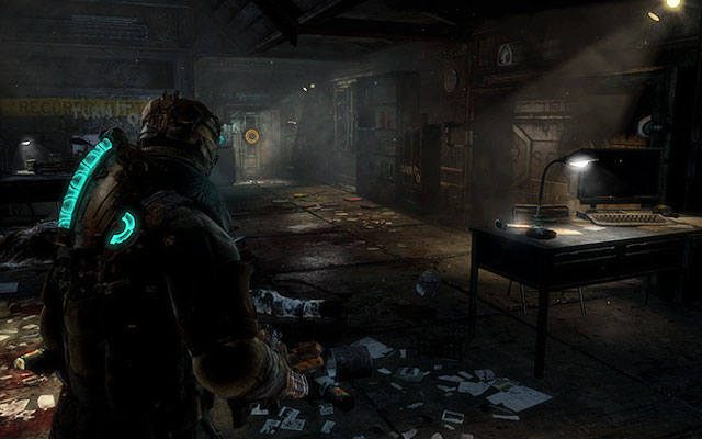 W drugim pomieszczeniu, na stoliku po prawej stronie - Rozdział 9 | Sekrety | Dead Space 3 - Dead Space 3 - poradnik do gry
