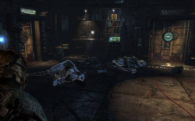 Na biurku obok komputera, wewnątrz pomieszczenia zaraz po wyjściu z windy - Rozdział 9 | Sekrety | Dead Space 3 - Dead Space 3 - poradnik do gry