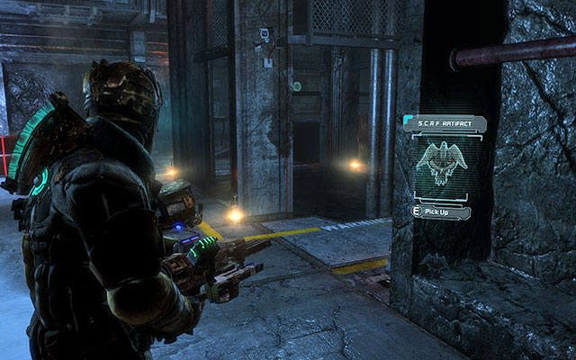Przy jednym z filarów, w narożniku pomieszczenia z zaopatrzeniem - Rozdział 9 | Sekrety | Dead Space 3 - Dead Space 3 - poradnik do gry