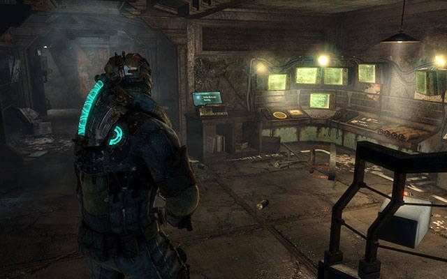 Podczas drogi powrotnej, na biurku w pomieszczeniu z monitorami - Rozdział 9 | Sekrety | Dead Space 3 - Dead Space 3 - poradnik do gry