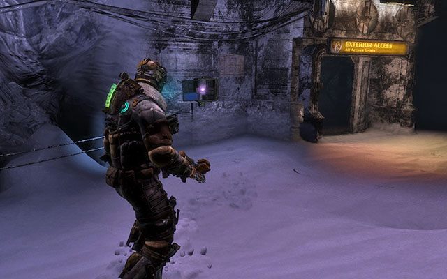 Po lewej od wejścia do ogromnej hali z wiertłem - Rozdział 10 | Sekrety | Dead Space 3 - Dead Space 3 - poradnik do gry