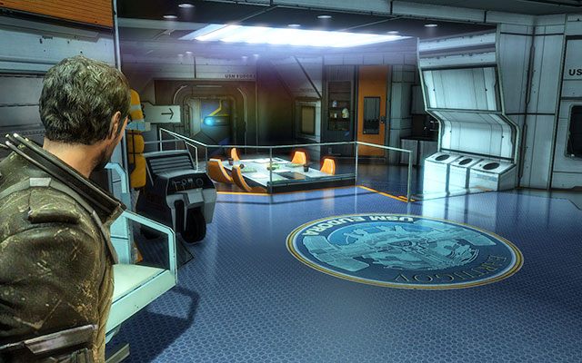 Nim opuścisz pomieszczenie standardowo rozejrzyj się w poszukiwaniu amunicji oraz apteczek - Meet Captain Norton on the bridge | 2 - On Your Own | Dead Space 3 - Dead Space 3 - poradnik do gry